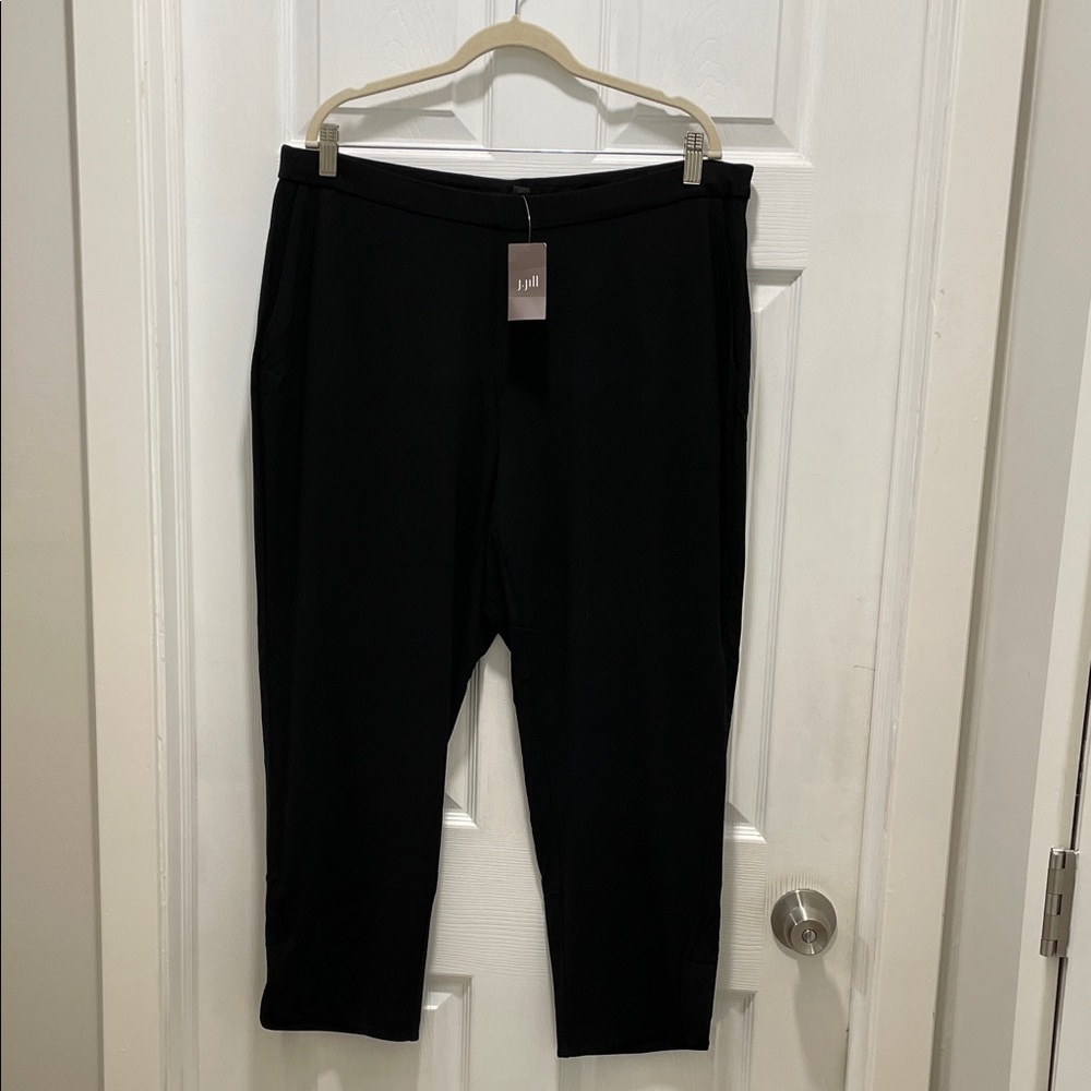 J. Jill Classic Black Women’s Knit Dress Pants